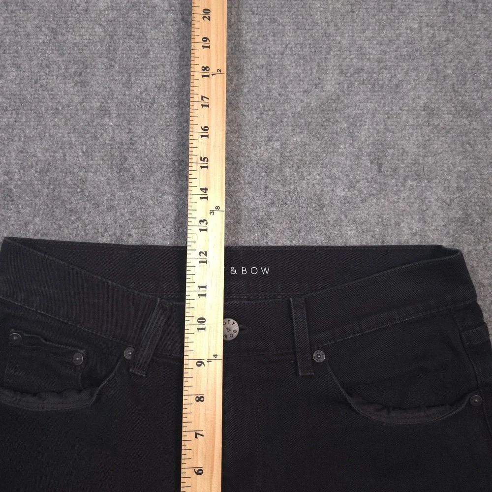 Mott & Bow Slim Jay Jeans Mens 30x27* Black Ultra Soft Stretch Denim Lightweight